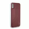 כיסוי קשיח מעור אמיתי לאייפון CG Mobile Official Mercedes Genuine Leather Hard Case for iPhone XR חום