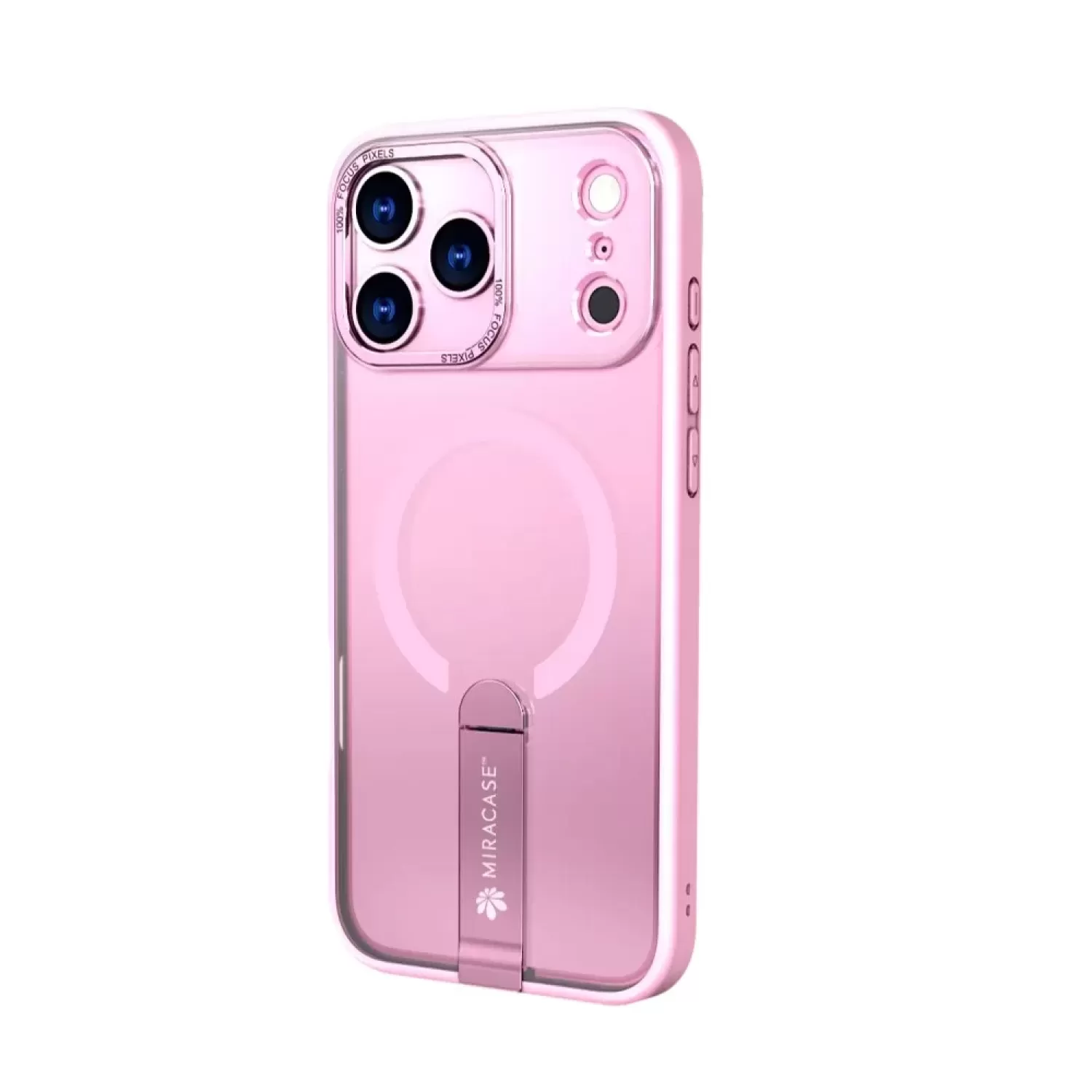 Чехол для смартфона Miracase MIRASTAND MAGSAFE iPhone 17 Pro Max pink