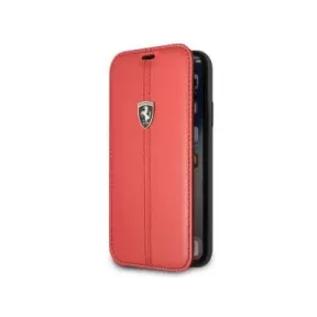 Official Ferrari Red iPhone XS Max Book Cover CG Mobile