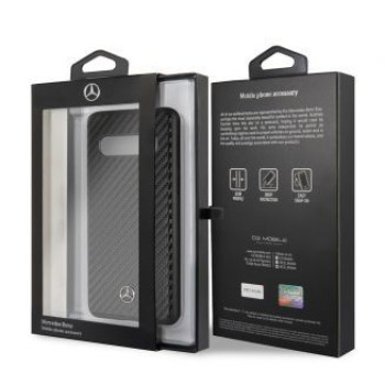 Жёсткий кожаный чехол CG Mobile Official Mercedes Leather Hard Case for Galaxy