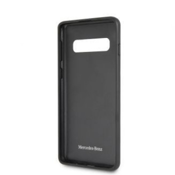 Жёсткий кожаный чехол CG Mobile Official Mercedes Leather Hard Case for Galaxy