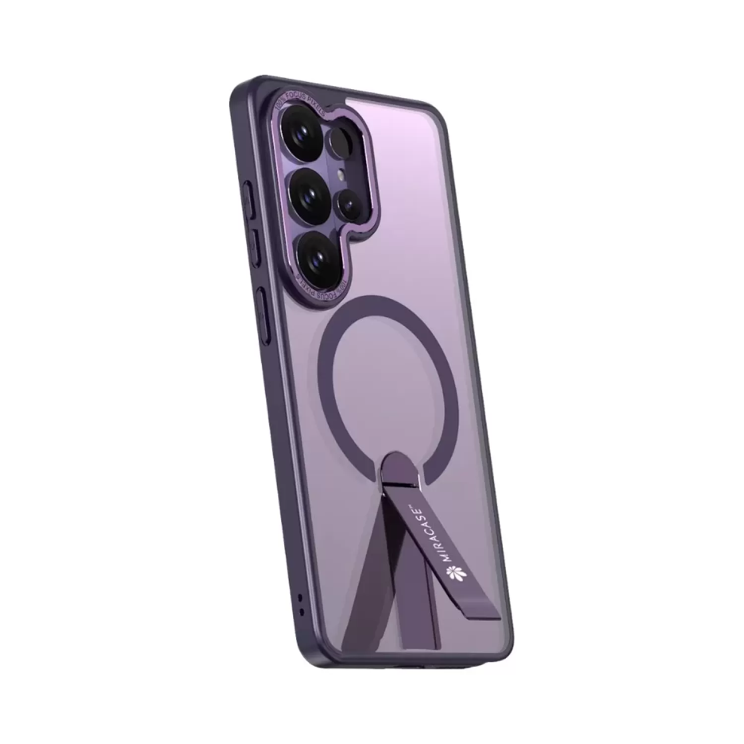 Smartphone cover Miracase MIRASTAND MAGSAFE Samsung S26 Ultra purple