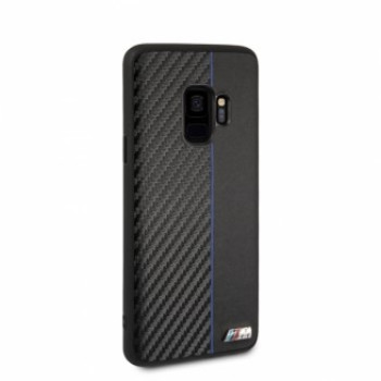 Чехол из карбона (углерода) для Samsung Galaxy S9+ темно-синего цвета,