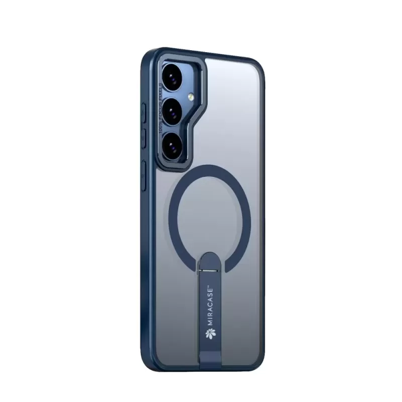 Smartphone cover Miracase MIRASTAND MAGSAFE Samsung S25 blue Smartphone cover Miracase MIRASTAND MAGSAFE Samsung S25 blue