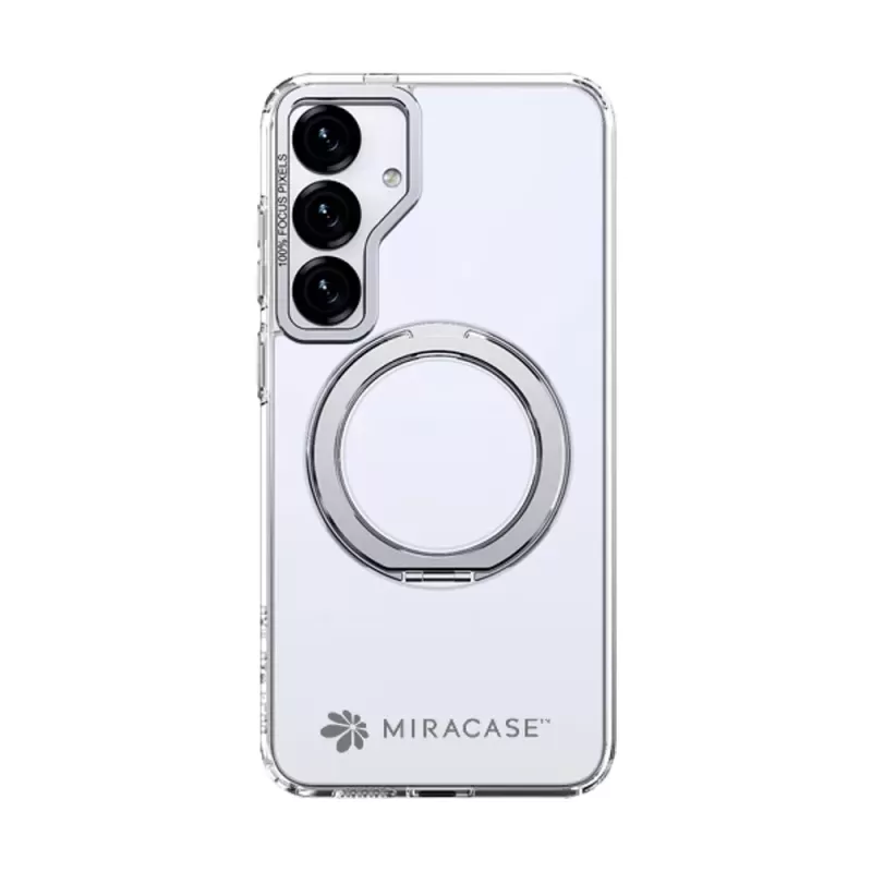 Smartphone cover Miracase MIRARING Samsung S25 transparent Smartphone cover Miracase MIRARING Samsung S25 transparent