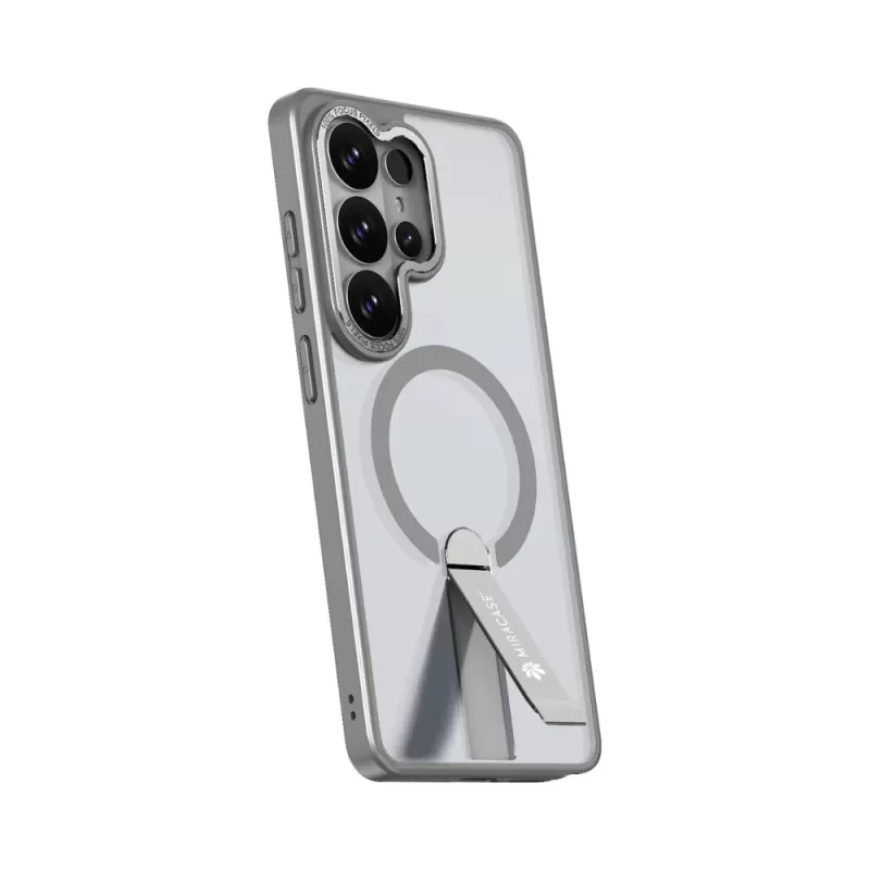Smartphone cover Miracase MIRASTAND MAGSAFE Samsung S26 Ultra gray Smartphone cover Miracase MIRASTAND MAGSAFE Samsung S26 Ultra gray