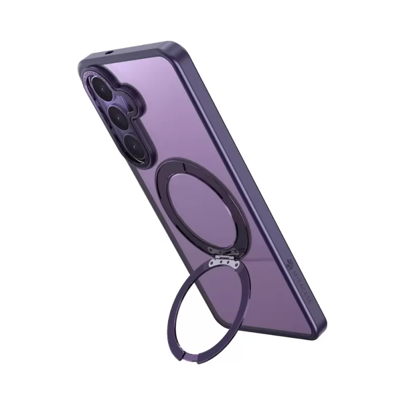 Smartphone cover Miracase MIRARING Samsung S26 Plus purple Smartphone cover Miracase MIRARING Samsung S26 Plus purple