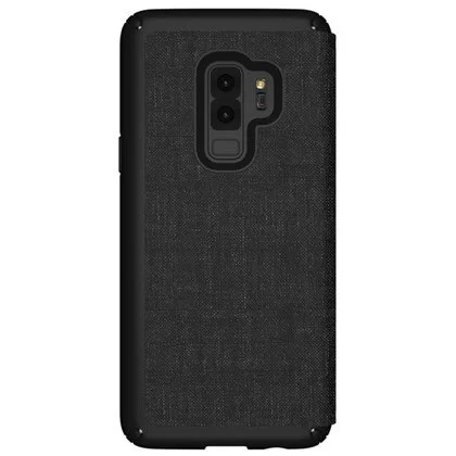 כיסוי לסמארטפון Speck Galaxy S9+ Presidio Folio Leather שחור