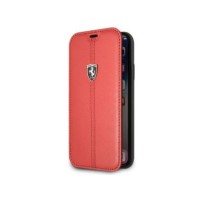 Официальная обложка для книги для iPhone XR в цвете красный Ferrari. CG Mobile Официальная обложка для книги для iPhone XR в цвете красный Ferrari. CG Mobile