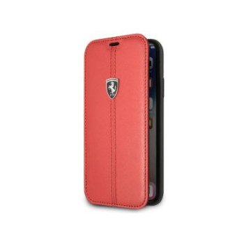 Официальная обложка для книги для iPhone XR в цвете красный Ferrari. CG Mobile