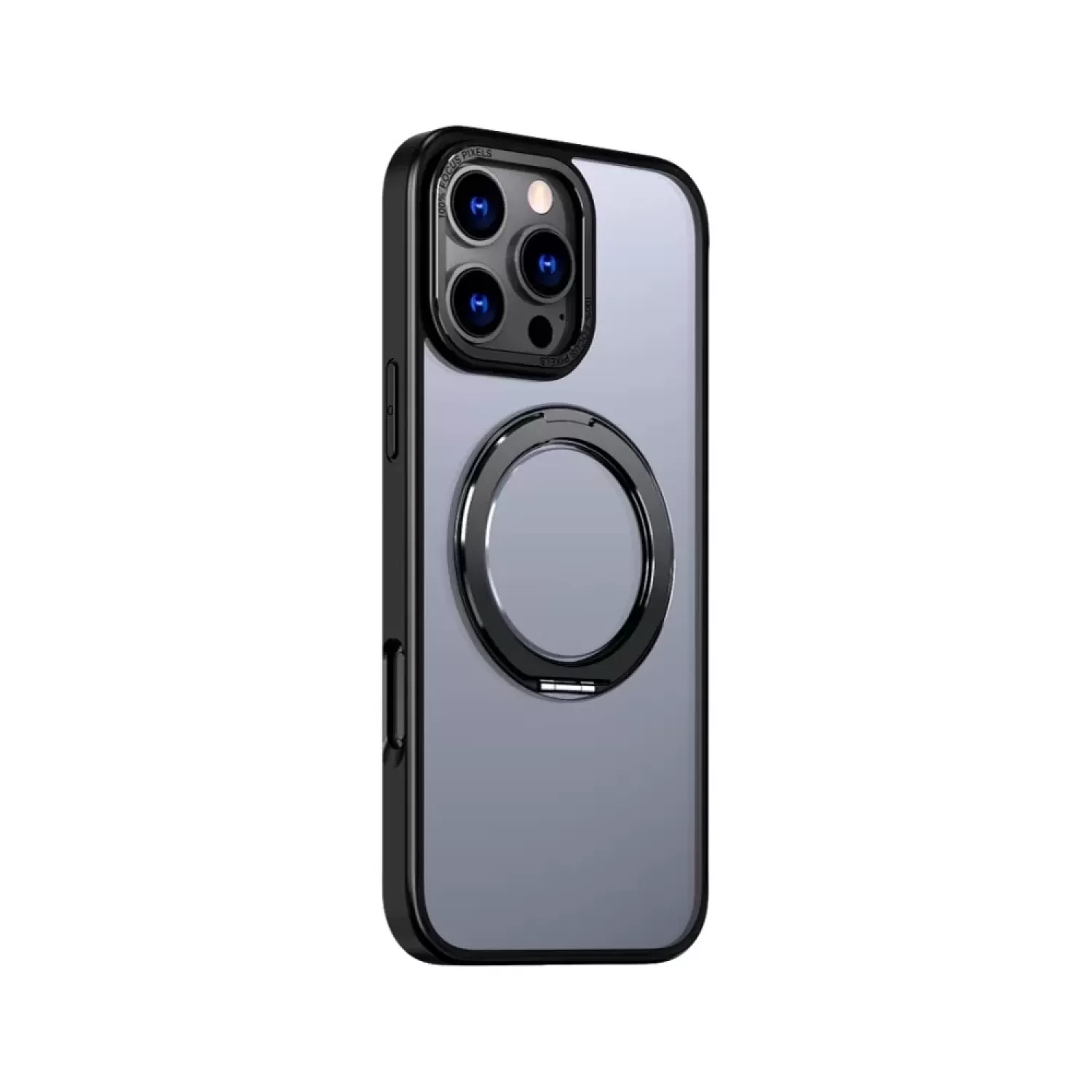 Smartphone cover Miracase MIRARING iPhone 16 Pro Max black