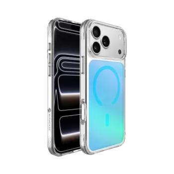 Smartphone cover Miracase MIRACHROME iPhone 17 Pro blue