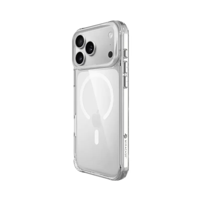 כיסוי לסמארטפון Miracase MIRAHOLD iPhone 17 Pro Max כסף צבע כסוף כיסוי לסמארטפון Miracase MIRAHOLD iPhone 17 Pro Max כסף צבע כסוף