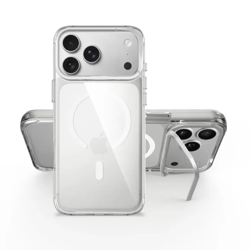 כיסוי לסמארטפון Miracase MIRAHOLD iPhone 17 Pro Max כסף צבע כסוף כיסוי לסמארטפון Miracase MIRAHOLD iPhone 17 Pro Max כסף צבע כסוף