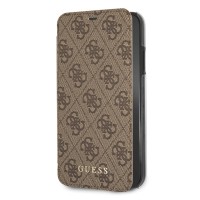 Официальная коричневая обложка для iPhone XR от GUESS. CG Mobile Официальная коричневая обложка для iPhone XR от GUESS. CG Mobile