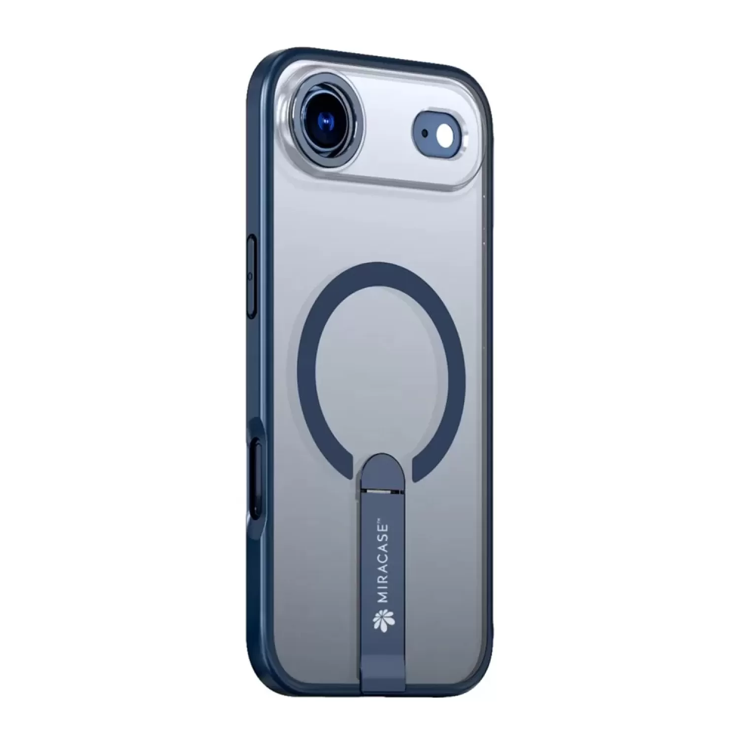 Smartphone cover Miracase MIRASTAND MAGSAFE iPhone 17 Air blue