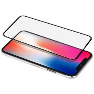 Glass protector for iPhone XS MAX with invisible GUESS logo CG Mobile GUTGMI65TR