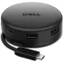 מפצל USB-C Dell Pro 7-in-1 USB-C Travel Hub DA326 470-BGCG צבע שחור