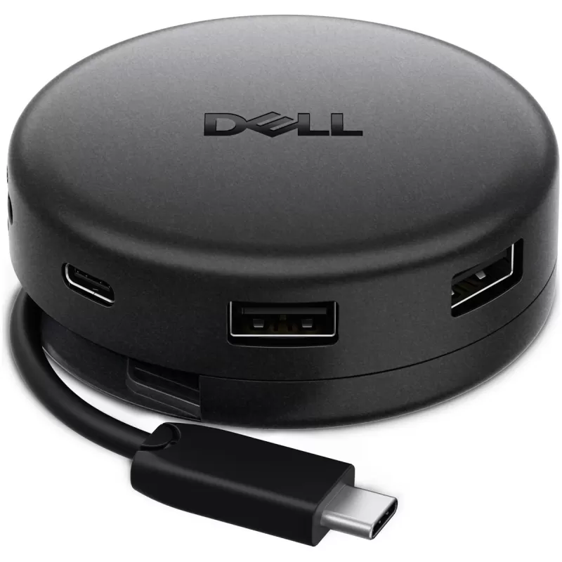 מפצל USB-C Dell Pro 7-in-1 USB-C Travel Hub DA326 470-BGCG צבע שחור