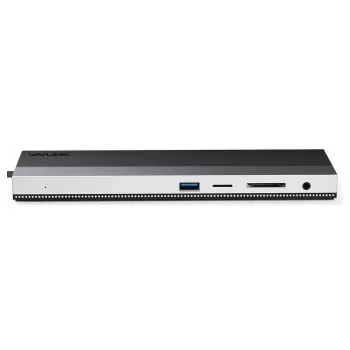 תחנת עגינה WAVLINK WL-UMD03 USB-C 12-in-1 אפור WL-UMD03