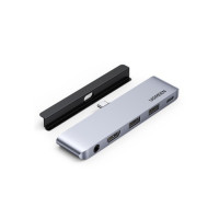 Док-Станция UGREEN USB-C to HDMI | USB-A x2 | 3.5" mm | USB-C | PD 1W Dock 20199 Док-Станция UGREEN USB-C to HDMI | USB-A x2 | 3.5" mm | USB-C | PD 1W Dock 20199