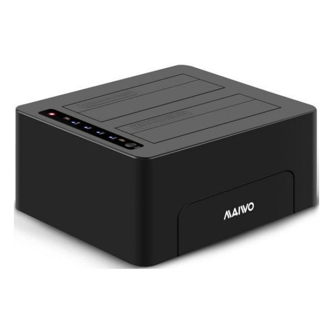 Док-Станция Maiwo 3.5/2.5 USB3.0 Dual Bay K3802