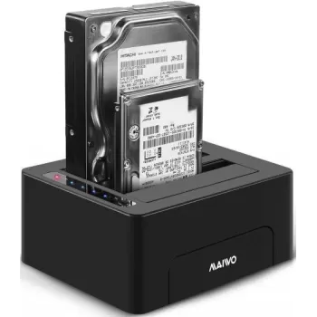 תחנת עגינה Maiwo 3.5/2.5 USB3.0 Dual Bay K3802