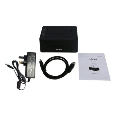 Док-Станция Maiwo 3.5/2.5 USB3.0 Dual Bay K3802 Док-Станция Maiwo 3.5/2.5 USB3.0 Dual Bay K3802