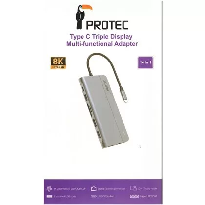 Док-станция Protec DM515 14-in-1 USB-C Docking Station DM515