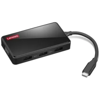 תחנת עגינה Lenovo 100 USB-C Travel Dock GX91M73945