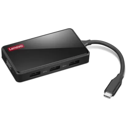 תחנת עגינה Lenovo 100 USB-C Travel Dock GX91M73945 תחנת עגינה Lenovo 100 USB-C Travel Dock GX91M73945