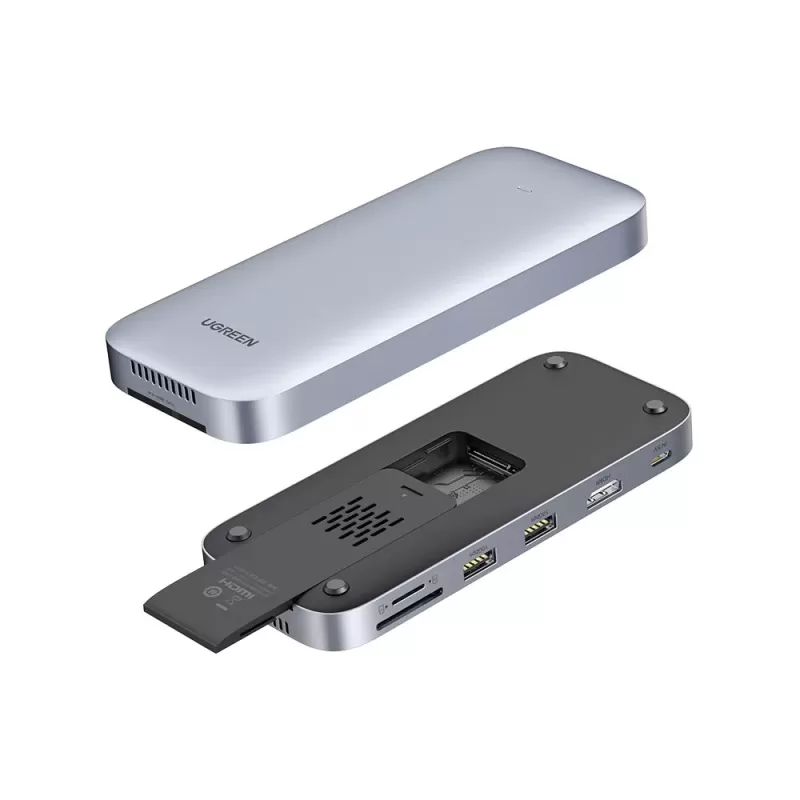 Dock Station UGREEN USB-C 3.2 Gen2 to HDMI 4K/6Hz | x2 USB-A 3. | SD/micro SD |