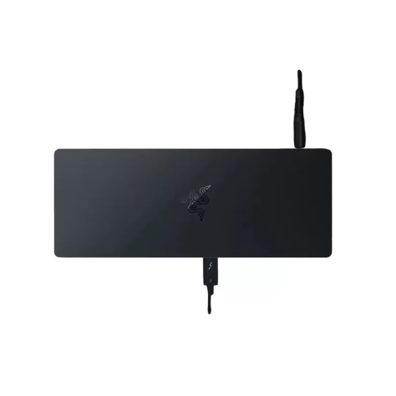 תחנת עגינה RAZER THUNDERBOLT 4 DOCK CHROMA - שחור RC21-01690100-R3U1