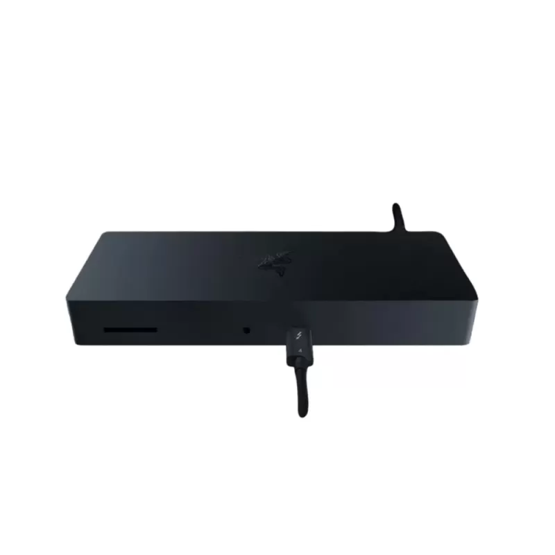 תחנת עגינה RAZER THUNDERBOLT 4 DOCK CHROMA - שחור RC21-01690100-R3U1