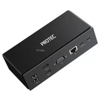Док-станция Protec DM196 USB/USB-C Dual Display Docking Station DM196 Док-станция Protec DM196 USB/USB-C Dual Display Docking Station DM196