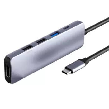 Dock Station Netac WF13 Type-C USB 3.0X1 USB 2.0X2 HDMI PD NT08WF13-30GR Dock Station Netac WF13 Type-C USB 3.0X1 USB 2.0X2 HDMI PD NT08WF13-30GR
