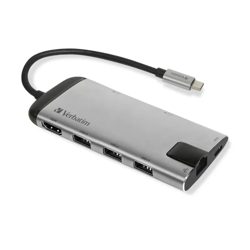 Dock Station Verbatim USB-C Multiport Hub USB 3.1 Gen 1 49142