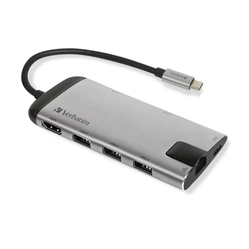 Dock Station Verbatim USB-C Multiport Hub USB 3.1 Gen 1 49142