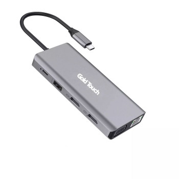 Док-Станция Gold Touch USB Type C Premium Docking Station SU-C20..