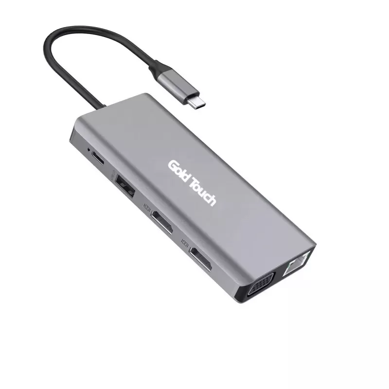 Док-станция Gold Touch USB Type C Premium Docking Station SU-C20