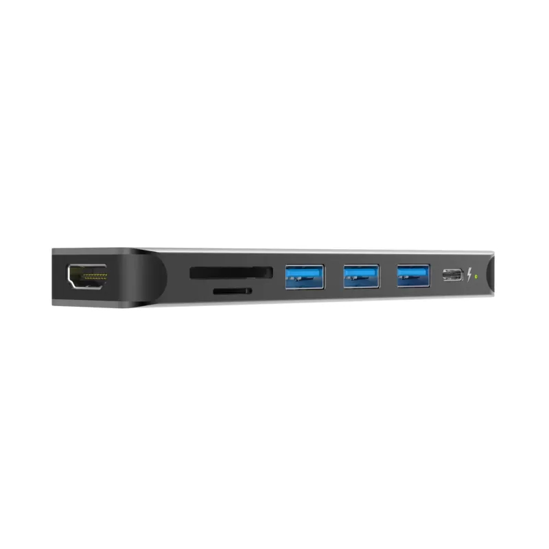 תחנת עגינה Silicon Power USB-C 7-in-1 Docking Station SPU3C07DOCSU200G תחנת עגינה Silicon Power USB-C 7-in-1 Docking Station SPU3C07DOCSU200G