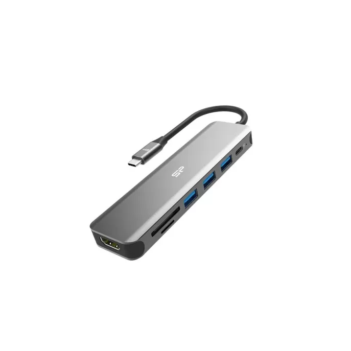 תחנת עגינה Silicon Power USB-C 7-in-1 Docking Station SPU3C07DOCSU200G תחנת עגינה Silicon Power USB-C 7-in-1 Docking Station SPU3C07DOCSU200G