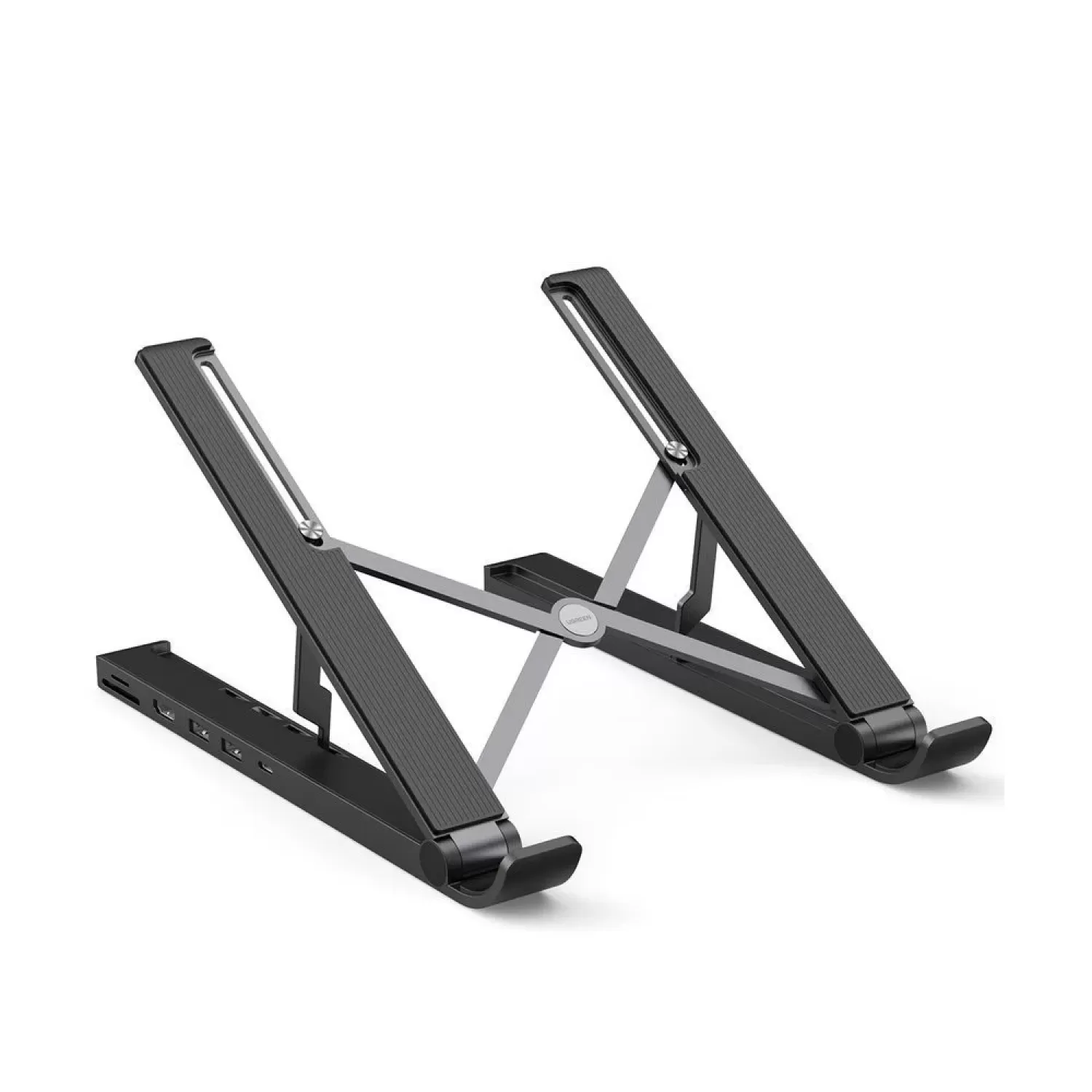 Подставка для ноутбука с док-станцией UGREEN Laptop Stand 5in1 with USB-A x2 | HDMI | SD | USB-C Dock 80551