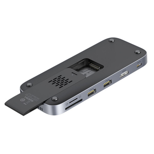 תחנת עגינה UGREEN USB-C 3.2 Gen2 to HDMI 4K/60Hz | x2 USB-A 3.0 | SD/micro SD |