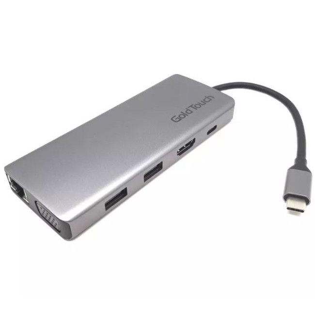 Dock Station Gold Touch USB 3.1 Type C Multi Port SU-C12