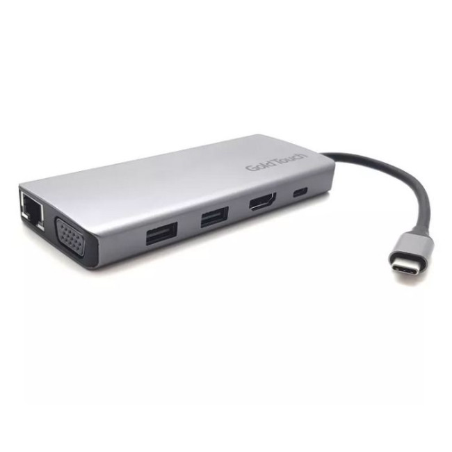 Dock Station Gold Touch USB 3.1 Type C Multi Port SU-C12 Dock Station Gold Touch USB 3.1 Type C Multi Port SU-C12