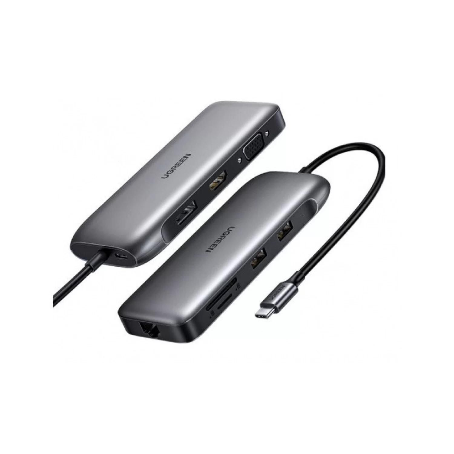 Док-станция USB-C to USB-Ax2 | HDMI | DP | VGA | LAN | SD | PD Dock 70301