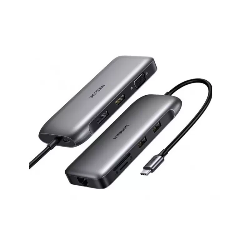 Док-станция USB-C to USB-Ax2 | HDMI | DP | VGA | LAN | SD | PD Dock 70301
