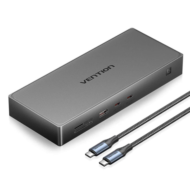 Dock Station Vention 11-in-1 4K USB-C DisplayLink TPWH0
