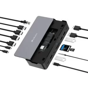 Док-станция Verbatim Pro Docking Station 15 Port with SSD slot 32173